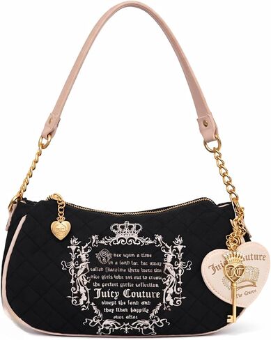 Juicy Couture Juicy Tale Quilted Shoulder Bag with Charms in Saudi Arabia