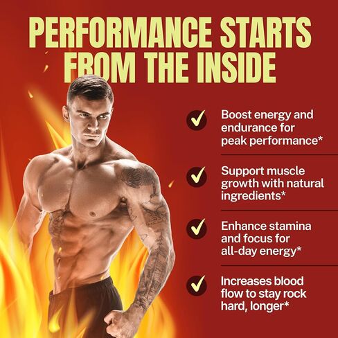 Testosterone Booster Gummies, Male Enhancing Supplement, Add 2 in" Enlargement Gummies for Men, Alpha Male Enhancement Chews Energy, Strength, Stamina, Endurance, Performance, Natural Sparks Erect in Saudi Arabia