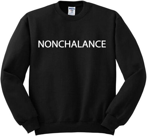 TeesAndTankYou Nonchalance Sweatshirt Unisex in Kuwait