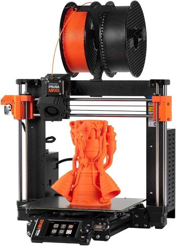Original Prusa MK4S 3D Printer, Ready-to-use 3D Printer, Assembled and Tested, Removable Print Sheets, 1kg Prusament PLA Spool Included, Print Size 9.84 x 8.3 x 8.6 in in Kuwait
