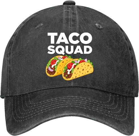 Taco-Squads Baseball Hat Camping Cap for Men in Kuwait