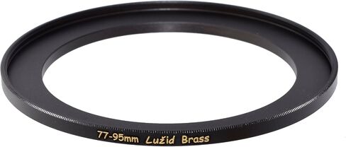 LUŽID Brass 43mm to 77mm Step Up Ring Filter Adapter Luzid (4377) in Kuwait