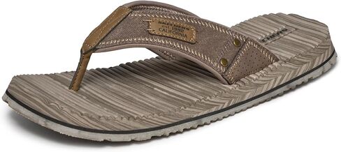 Skechers Men's Quill Seaside Canvas Thong Sandal in Kuwait