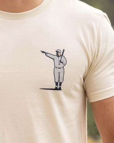 Baseballism Adult Babe Ruth No Fear T-Shirt in Saudi Arabia