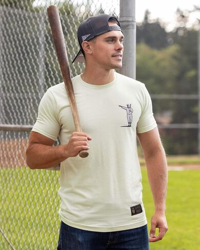 Baseballism Adult Babe Ruth No Fear T-Shirt in Saudi Arabia