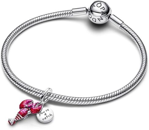 PANDORA-Lobster Dangle Charm-Sterling silver-With Gift Box in Saudi Arabia