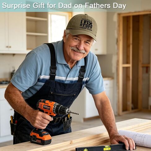 I Fix Stuff I Know Things Dad Hat Funny Hats for Mens Father's Day Birthday Gifts for Him Dad Husband Grandpa Stepdad DIYLovers Khaki in Saudi Arabia