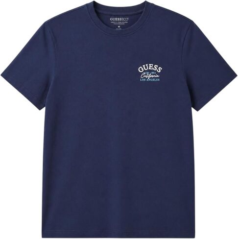 Guess Men's Eco Short Sleeve Lemon Circle Tee in Kuwait