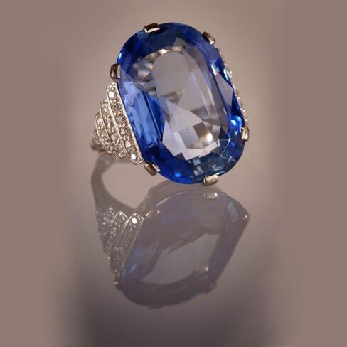 Big Oval Cut Engagement Ring,Blue Topaz Cubic Zirconia Birthstone Ring Statement Cocktail Rings Chunky Costume Jewelry for Women Size 6 to 10 in Saudi Arabia