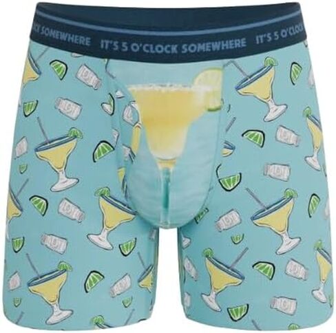 Shinesty Ball Hammock Boxer Brief - Pouch Underwear For Men with Fly -Blue, Medium in Saudi Arabia