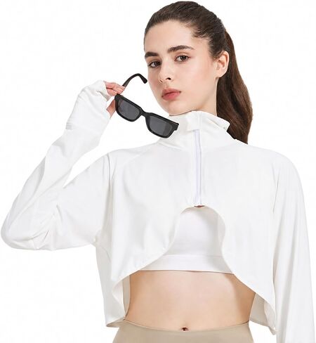 Women's UPF Cooling Shawl, Neck Sun Protection Shawl Breathable Arm Sleeve Sun Cape for Outdoor Beach in Saudi Arabia