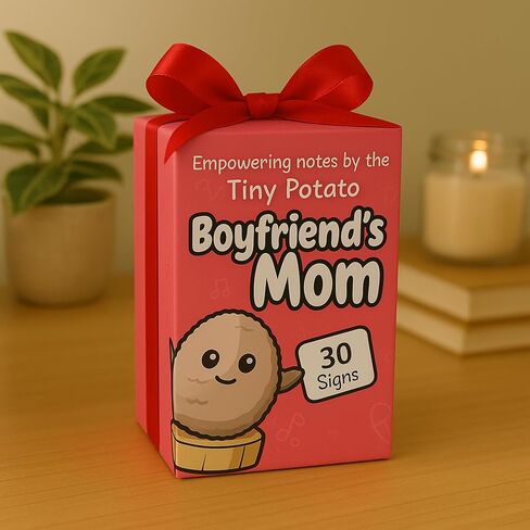 Couples Gifts for Men - Cute Crochet Positive Potato with 30 Romantic Love Messages for Boyfriend or Husband | Gift for Him for Anniversary, Birthday, Wedding Engagement, Christmas, Valentines Day in Kuwait
