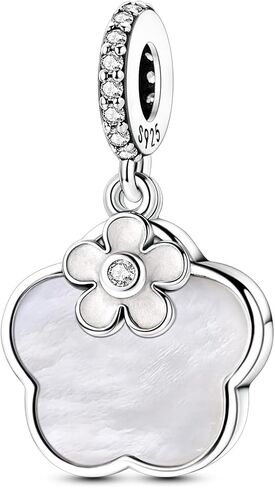MICOO Spring and Summer Collection 925 Sterling Silver Charms fits Bracelets and Necklace Pendant Bead Charms Jewelry Present for Women Family Friends in Saudi Arabia