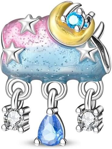 MICOO Spring and Summer Collection 925 Sterling Silver Charms fits Bracelets and Necklace Pendant Bead Charms Jewelry Present for Women Family Friends in Saudi Arabia