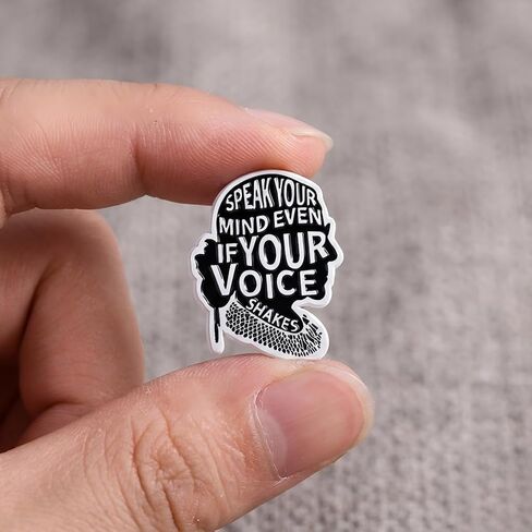 Funny Feminist Enamel Pin - Girl Women Power Rights pins brooch for backpack, jackets, Hats. Inspirational Women Brooches Gift for Friends, Mom, Girls in Saudi Arabia