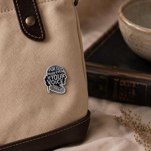 Funny Feminist Enamel Pin - Girl Women Power Rights pins brooch for backpack, jackets, Hats. Inspirational Women Brooches Gift for Friends, Mom, Girls in Saudi Arabia