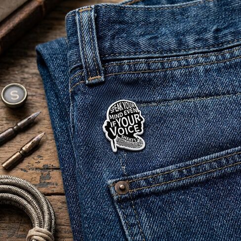 Funny Feminist Enamel Pin - Girl Women Power Rights pins brooch for backpack, jackets, Hats. Inspirational Women Brooches Gift for Friends, Mom, Girls in Saudi Arabia