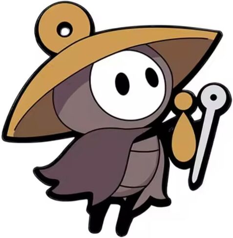 Sherma SilkSong Protector Hallownest Hollow Knight Metroidvania Video Game 1.2" Enamel Pin Badge in Kuwait