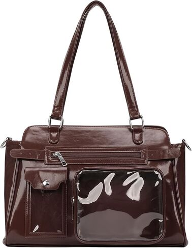 Ita Shoulder Bag for Women Anime Swing Zip bag Y2K Purse Crossbody Kawaii Pin Display Bag for Cosplay in Saudi Arabia
