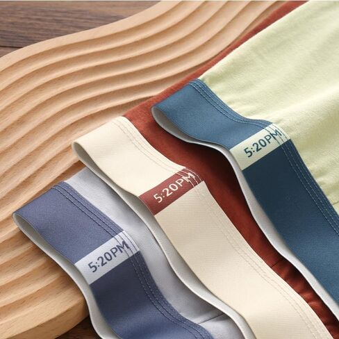 5 Pcs Men's Underwear Soft Breathable Comfort Flex Waistband Boxer Briefs Moisture Wicking Quick-Dry Underpants,5-Pack in Kuwait