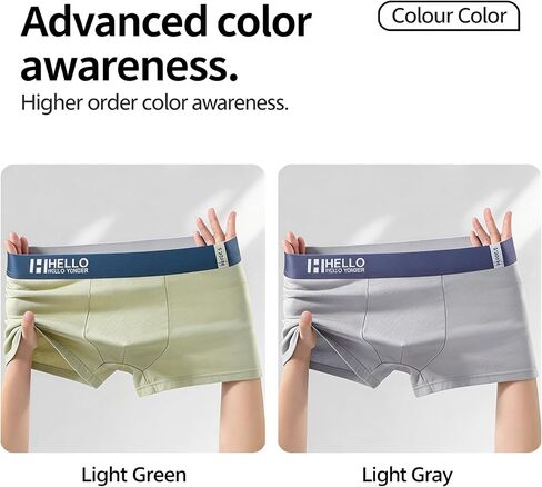 5 Pcs Men's Underwear Soft Breathable Comfort Flex Waistband Boxer Briefs Moisture Wicking Quick-Dry Underpants,5-Pack in Kuwait