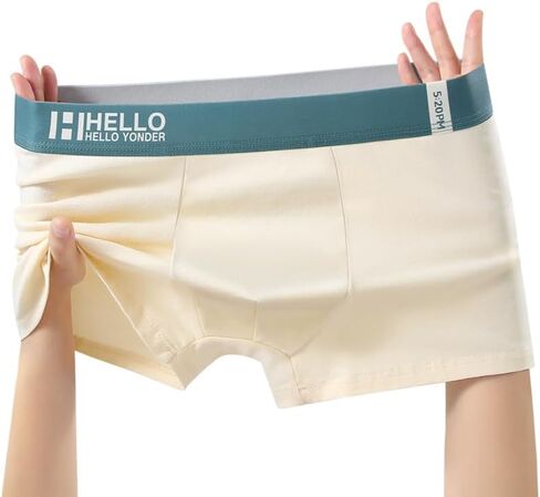 5 Pcs Men's Underwear Soft Breathable Comfort Flex Waistband Boxer Briefs Moisture Wicking Quick-Dry Underpants,5-Pack in Kuwait