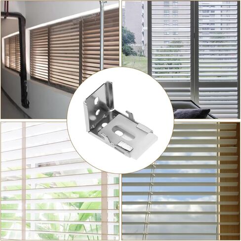 Zerodeko Blind Retainer Fittings Minimalist Design Mounting Brackets for Shades Universal Window Treatments in Saudi Arabia