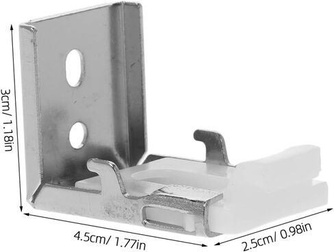 Zerodeko Blind Retainer Fittings Minimalist Design Mounting Brackets for Shades Universal Window Treatments in Saudi Arabia