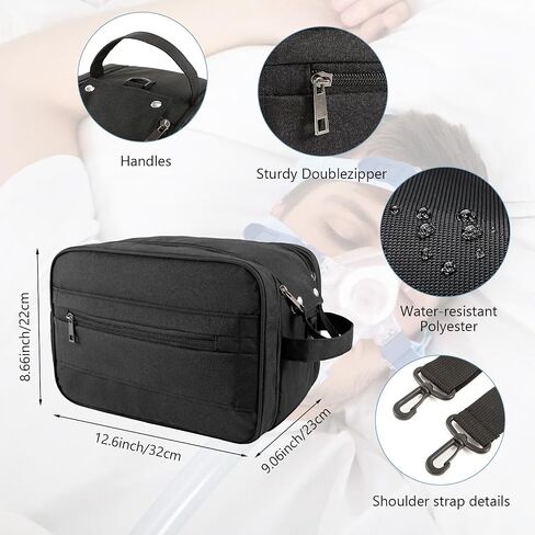 CPAP Carrying Bag Compatible with ResMed AirSense 11 AirSense 10, CPAP Travel Bag, Portable Carrying Storage Case for CPAP Machine and Supplies12.6" x 9.1" x 8.7" in Saudi Arabia