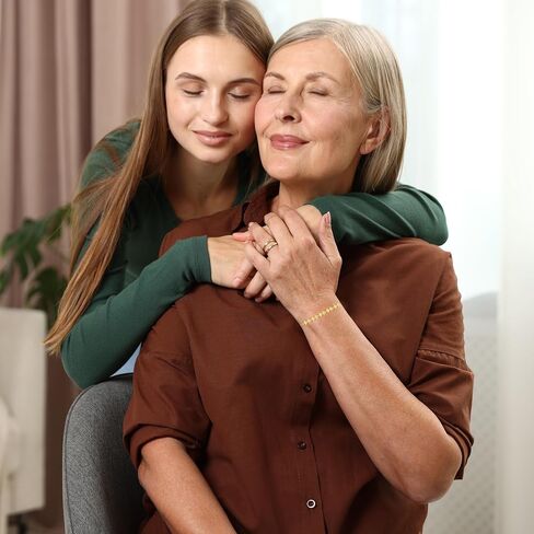 NOURISHLOV هدايا الأم في القانون عيد الميلاد، سوار الأم في القانون لعيد الميلاد، هدايا عيد الأم للأم، هدية الزفاف من العروس in Kuwait