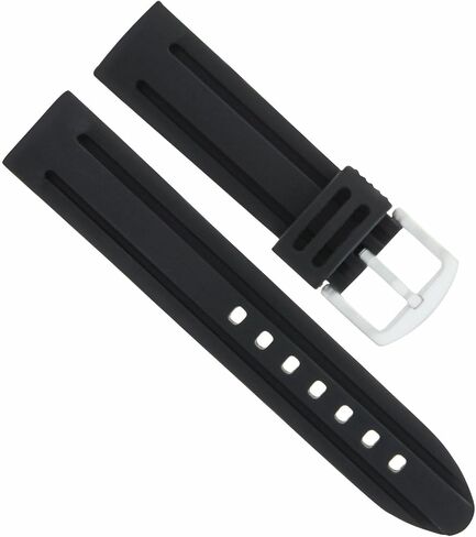 Ewatchparts 26mm Rubber Watch Band Strap Compatible With 48mm Invicta 10305 18202 Pro Diver Watch Black in Kuwait