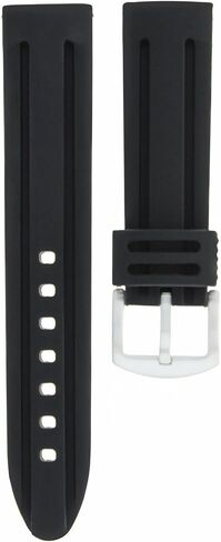 Ewatchparts 26mm Rubber Watch Band Strap Compatible With 48mm Invicta 10305 18202 Pro Diver Watch Black in Kuwait