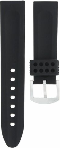 Ewatchparts 26mm Rubber Watch Band Strap Compatible With 48mm Invicta 10305 18202 Pro Diver Watch Black in Kuwait