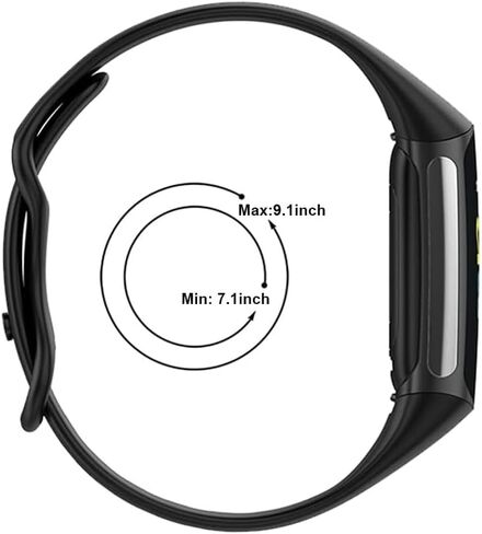 18mm Quick Release Soft Sillicone Sports Watch Band (Usa Stars Stripes) Replacement Rubber Strap Bracelet for Women, Men in Saudi Arabia