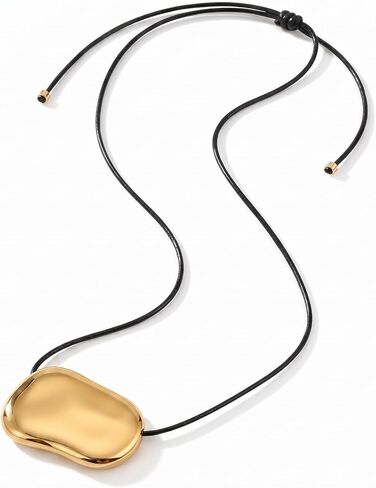 bean necklace Chunky Gold Necklace for Women, Gold Beaded Statement Piece, Elegant Layering Accessory for Daily Wear, Versatile Jewelry Item with Polished Finish, Necklace for Women and Men in Saudi Arabia