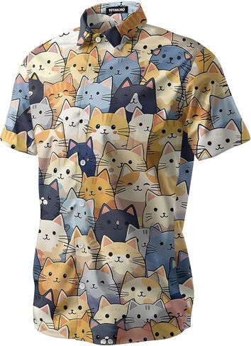 99TIMORO Fantasy Character Button Shirt Women, Novel Movie Themed Button Short Sleeve for Valentine's Day in Saudi Arabia