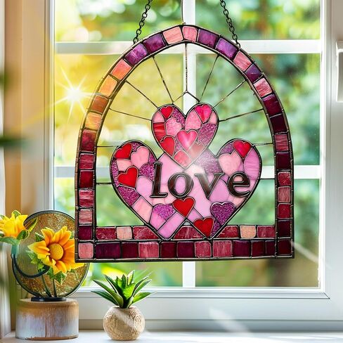 Colorful Acrylic Suncatcher, Sun Catchers Tree of Life Hanging Window Decoration, Rainbow Maker Wall Art, for Balcony Indoor Outdoor Garden Christmas Ornaments Decor 7.8x7.8 Inch CH#122 in Kuwait