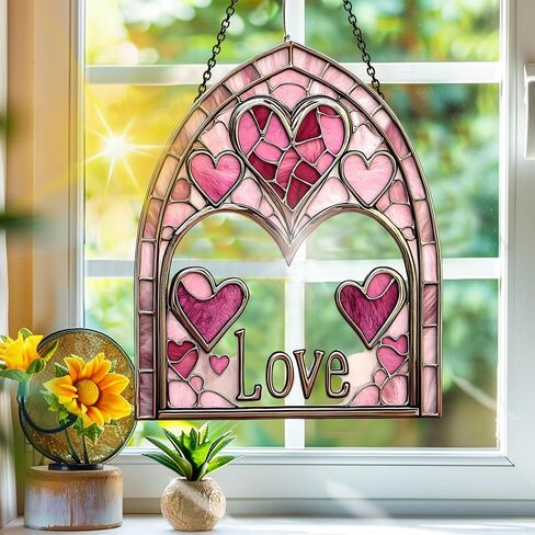 Colorful Acrylic Suncatcher, Sun Catchers Tree of Life Hanging Window Decoration, Rainbow Maker Wall Art, for Balcony Indoor Outdoor Garden Christmas Ornaments Decor 7.8x7.8 Inch CH#122 in Kuwait