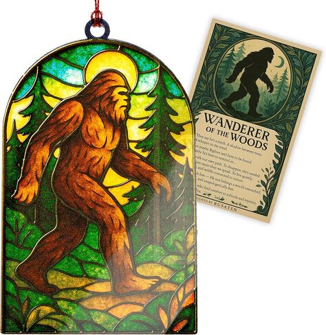 Funny Bigfoot Christmas Ornament 2026 - Sasquatch - Bigfoots Gifts - Big Foot Christmas Ornament - Sasquatch Christmas Ornaments - Sasquatch Ornament - Funny Christmass Ornaments - Fun Ornaments in Saudi Arabia