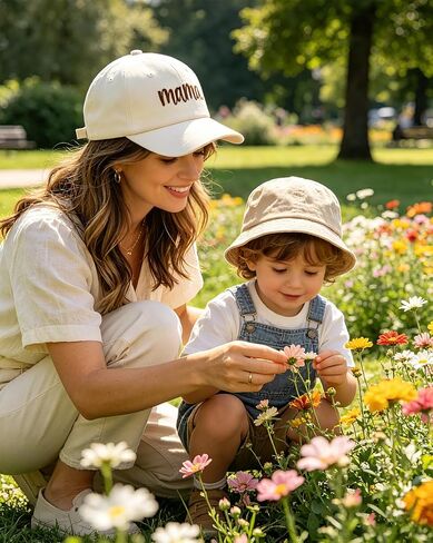 Mama Hat for Women, Mama Gifts for Mother's Day Birthday, Adjustable Cotton Embroidered Mom Baseball Cap in Saudi Arabia