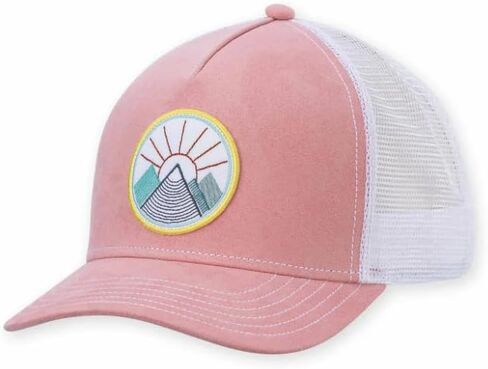 Pistil Women's Viva Trucker Hat, Pink, One Size in Saudi Arabia