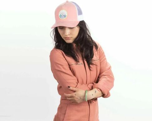 Pistil Women's Viva Trucker Hat, Pink, One Size in Saudi Arabia
