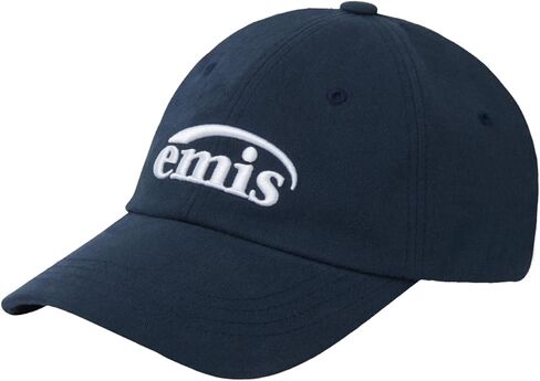 Baseball Cap Logo Adjustable Unisex Casual Streetwear Hat Navy in Saudi Arabia