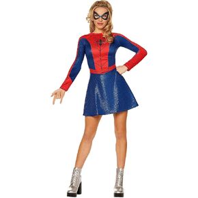 Spirit Halloween Spider-Man Adult Spider-Girl Costume, Officially licensed, Superhero Outfit in Saudi Arabia