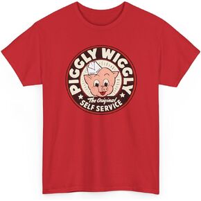 Piggly Wiggly Retro Logo T-Shirt | Vintage Piggly Tee in Saudi Arabia