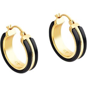 Leopard Print Hoop Earrings for Women 18k Gold Plated Hypoallergenic Huggie Earrings Lightweight Resin Tortoiseshell Hoop Earring Brown Circle Charm Earring Trendy Vintage Statement Jewelry Birthday Party Prom Holiday Jewelry in Saudi Arabia