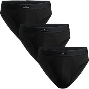 DANISH ENDURANCE Men’s Cotton Briefs, Tag-Free, Comfortable Waistband, 6-Pack in Saudi Arabia