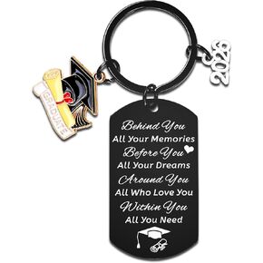 2026 Graduation Gift for Him Her - Class of 2026 Graduation Keychain, Inspirational Gifts for Boys Girls Middle High College School Student in Kuwait