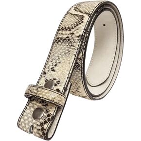 Snap-On 1.5" width Python Printed Belt Strap in Saudi Arabia