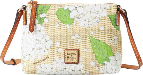 Dooney & Bourke Handbag, Hydrangea Basketweave Crossbody Pouchette in Kuwait